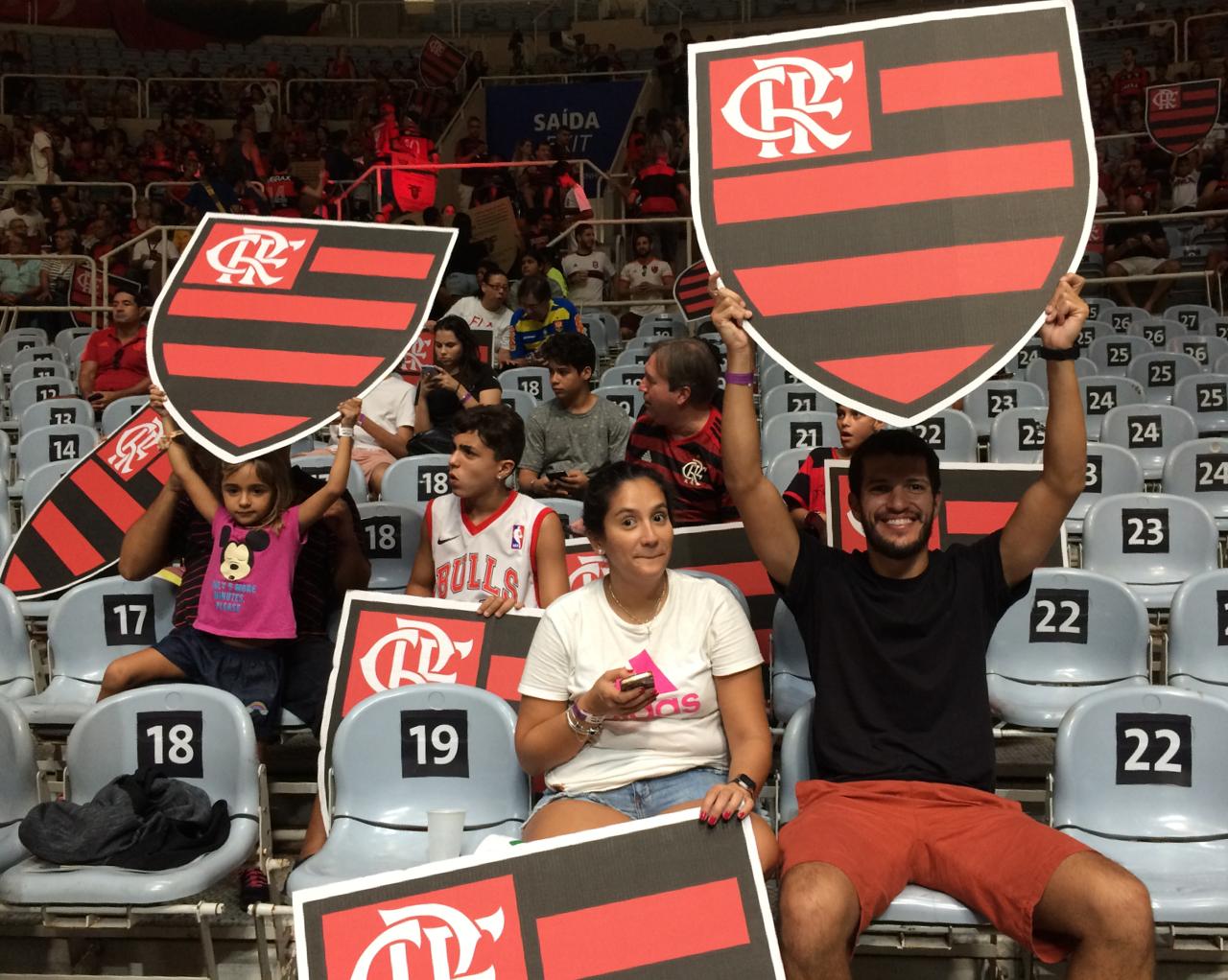 Finais do NBB Torcida do Flamengo
