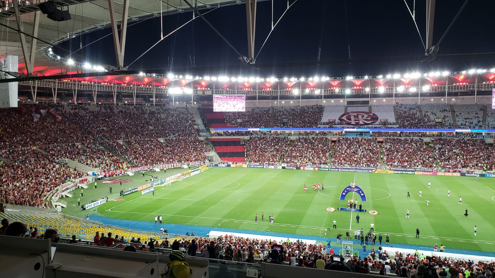 FLAMENGO 1 X 0 ATLÉTICO MG AO VIVO DIRETO DO MARACANÃ