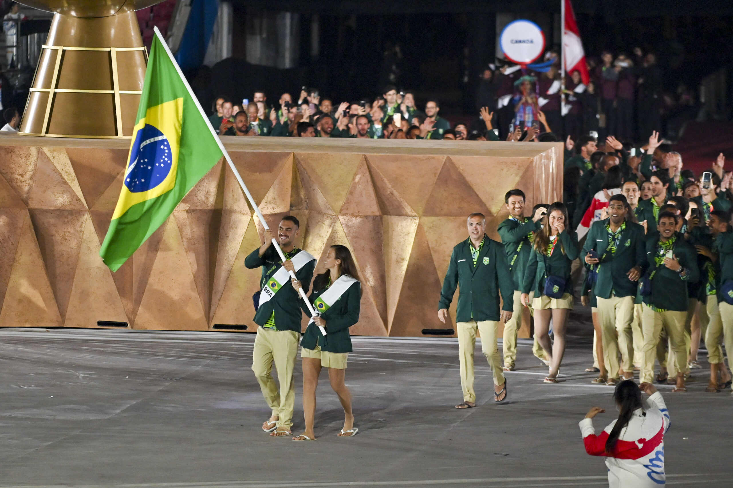 Cerimônia de Abertura do Pan 2023 exalta raízes chilenas e tem